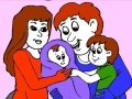 Oyunu Family Coloring Book