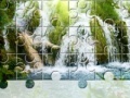 Oyunu Waterfall In Forest Jigsaw