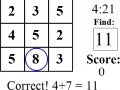 Oyunu Math Cross Search 3x3