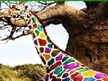 Oyunu Colorful Hungry Giraffe: Slide Puzzle