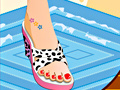 Oyunu Fashion Foot Nails