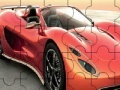 Oyunu Red racing car puzzle