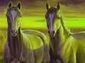 Oyunu Green Horses: Slide Puzzle