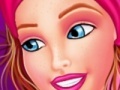 Oyunu Facial Barbie makeover