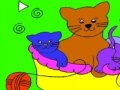 Oyunu Cat Coloring Game