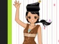 Oyunu African Girl dressup