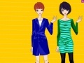 Oyunu Twin Wearing Coat