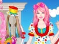 Oyunu Barbie Clown Princess Dress Up