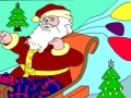 Oyunu Christmas Santa Coloring