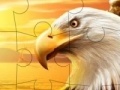 Oyunu Eagle puzzle