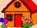 Oyunu House Coloring