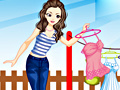 Oyunu Hanging up Laundry