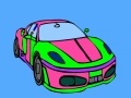 Oyunu Modern car coloring
