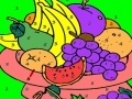 Oyunu Fruit On A Plate: Coloring