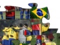 Oyunu Puzzle, Brasil - Chile, Eighth finals, South Africa 2010