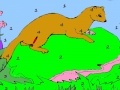 Oyunu Tired beaver coloring