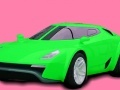 Oyunu Superb Green Car: Coloring