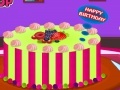 Oyunu Vanilla Birthday Cake Decor