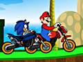 Oyunu Mario Vs Sonic Racing