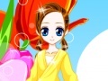 Oyunu Tulips garden girl
