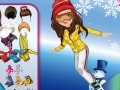 Oyunu Shining Girl Skiing Dress Up