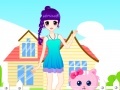 Oyunu Kawaii Girl And Her Cat