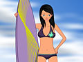Oyunu Surfer Girl Dress Up