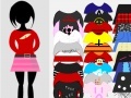 Oyunu Dress-up the silhouette!