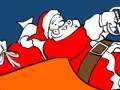 Oyunu Santa's Ride Coloring game