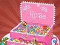 Oyunu Princess jewelry box cake