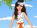 Oyunu Polka Dots Fashion Dress Up