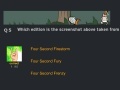 Oyunu NG Quiz 5: Four Second F
