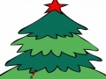Oyunu Christmas tree colorin game