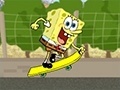 Oyunu Spongebob Beach Skateboading