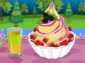 Oyunu Frozen Yogurt Decoration