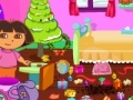 Oyunu Dora Christmas Room Clean