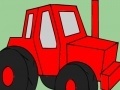 Oyunu Tractor: Coloring