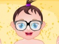 Oyunu Baby Deni wearing glasses