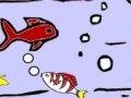 Oyunu Big aquarium and fishes coloring