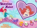 Oyunu The Little Mermaid Valentine Maker