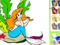 Oyunu Princess Ariel Coloring