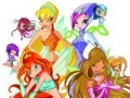 Oyunu Great puzzle with Winx