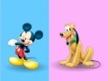 Oyunu Mickey Mouse. Colours memory