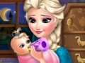 Oyunu Elsa Frozen Baby Feeding
