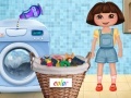 Oyunu Dora Washing Clothes