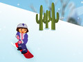 Oyunu Dora Snow skates