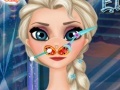 Oyunu Frozen Elsa Nose Doctor