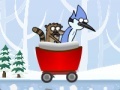 Oyunu Regular Show Snow Race