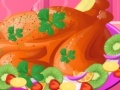 Oyunu Roast Turkey in Thanksgiving Day