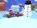 Oyunu Super Mario Christmas Kart